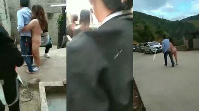 抓奸集锦-特精甄选第一现场街头扭打吃瓜围观 赤裸裸床上被逮还有被割屌的 各色良家女神狼狈瞬间 (205)