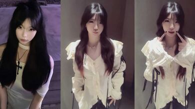 承德医学院 李静 做爱视频曝光 淫骚扣穴白袜足交挑逗 女上骑乘翘臀摇曳 后入猛操精液射满臀！